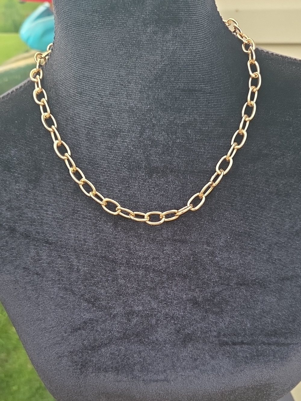 Lia Sophia Gold Link Chain Necklace - Women Jewelry